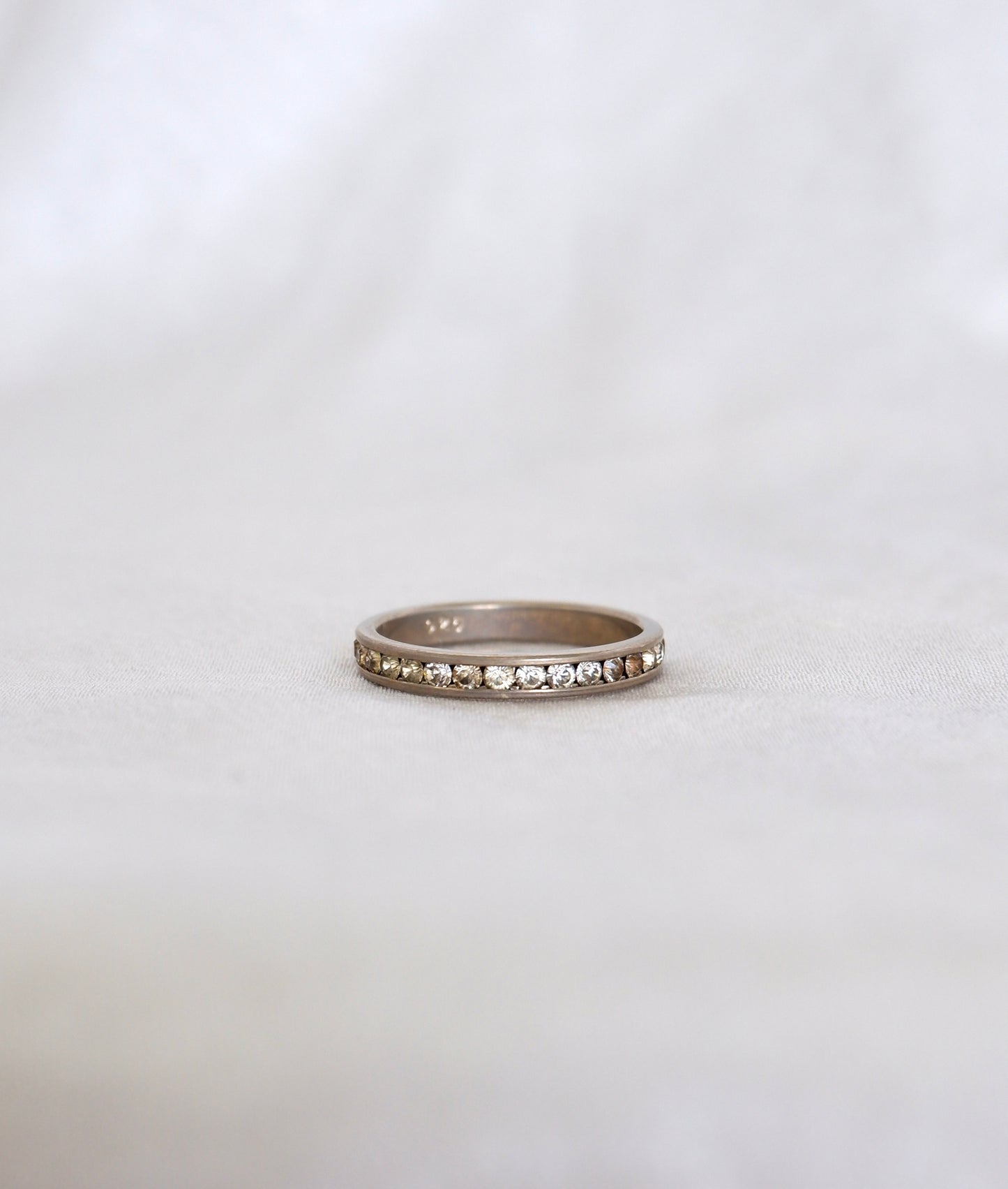Channel Set Infinity Ring