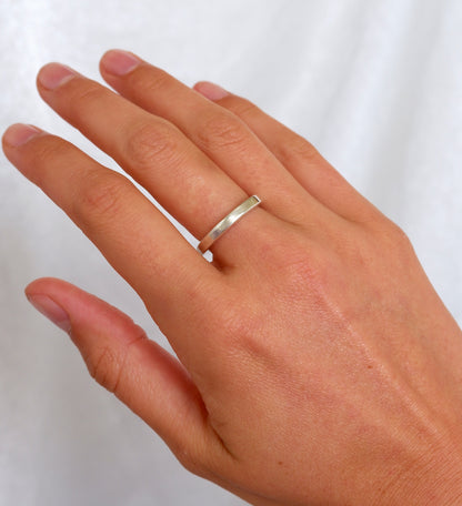 Squared Band Ring