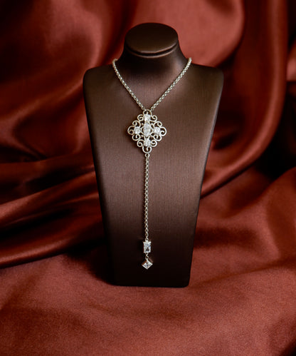 Reworked Vintage Pendant Lariat