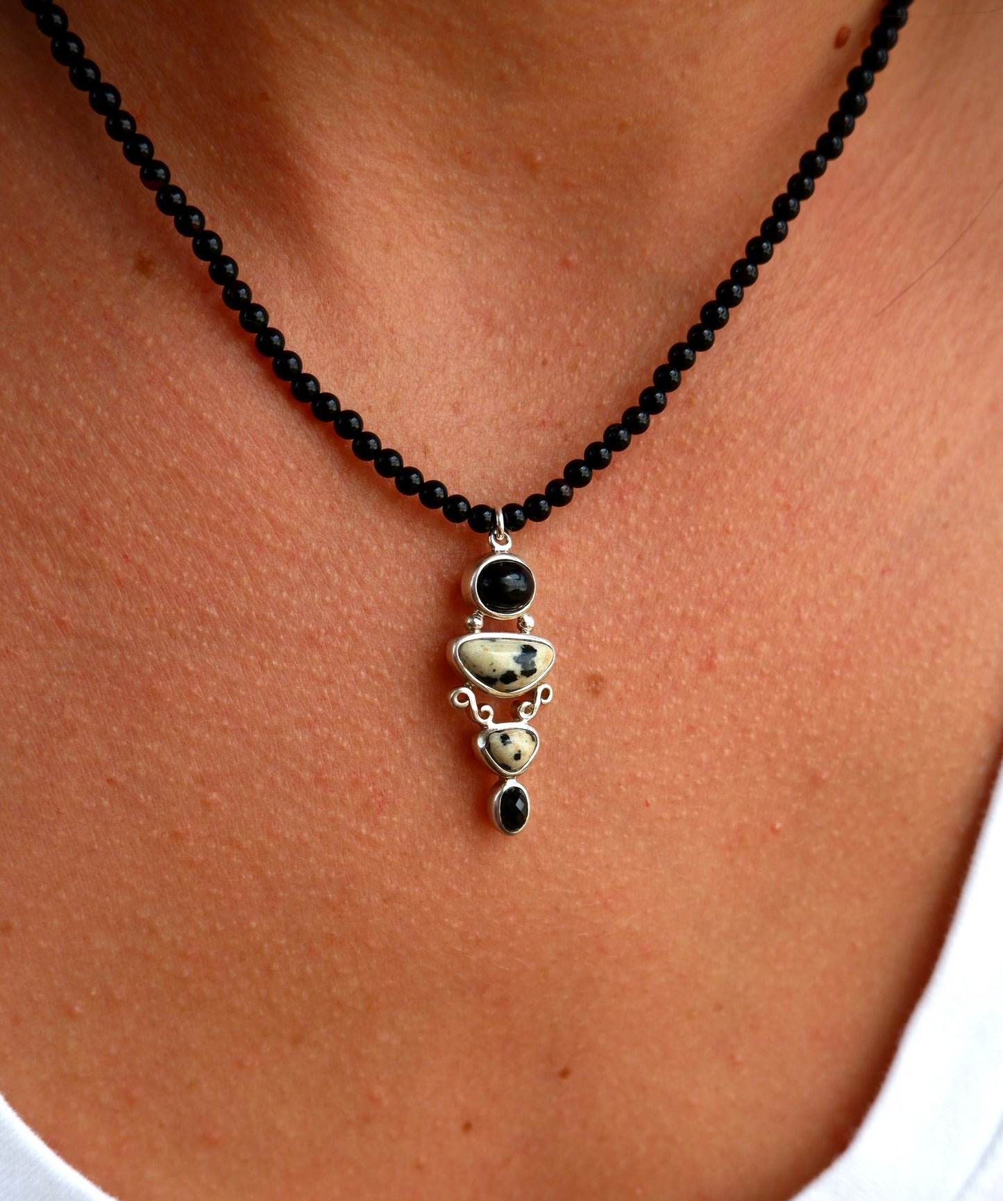 Totem Beaded Necklace