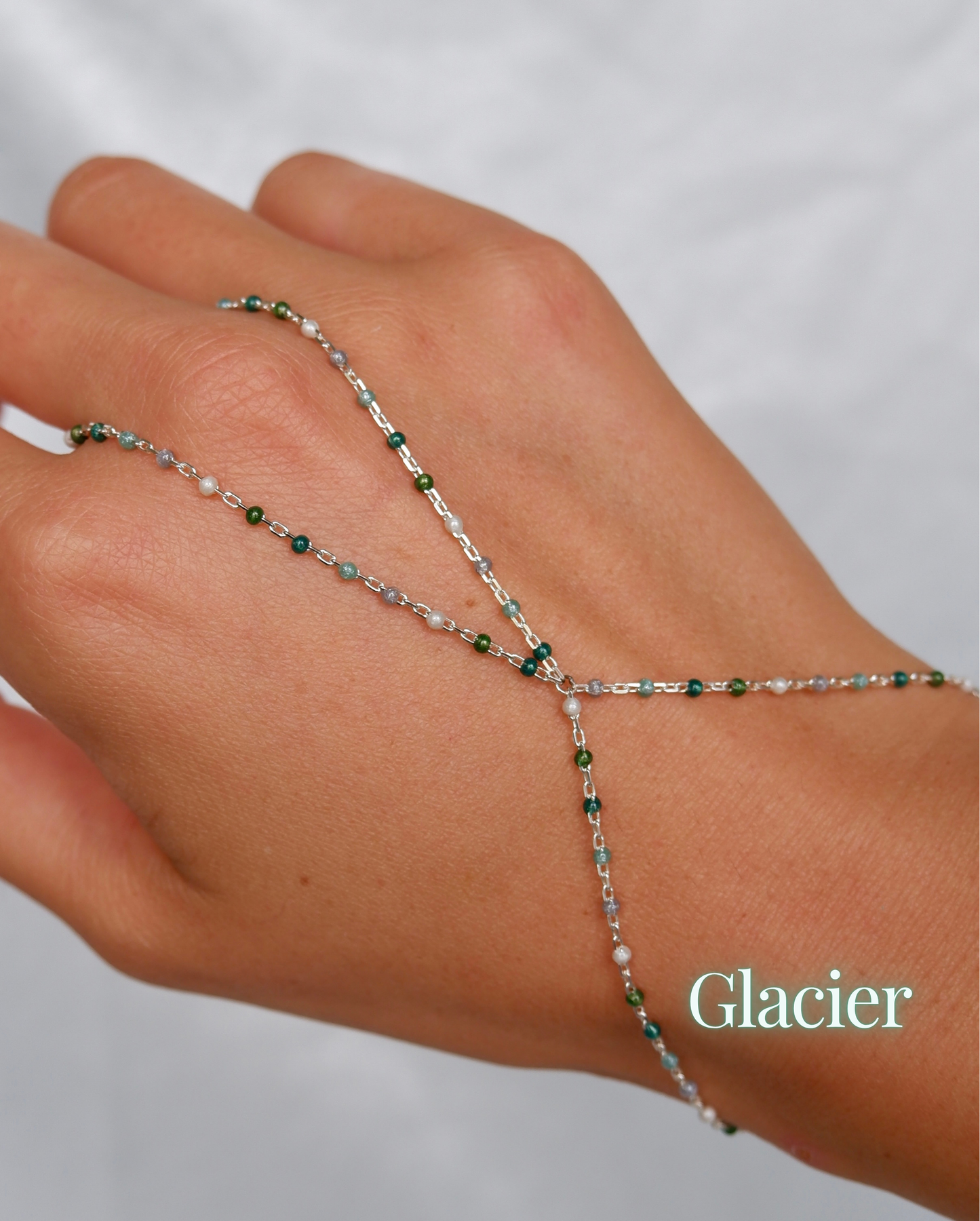 Colorful Enamel Hand Chain