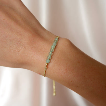 Adjustable Gemstone Bracelet
