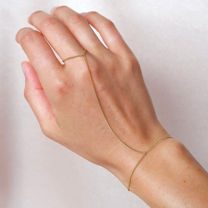 Custom Fitted Hand Chain