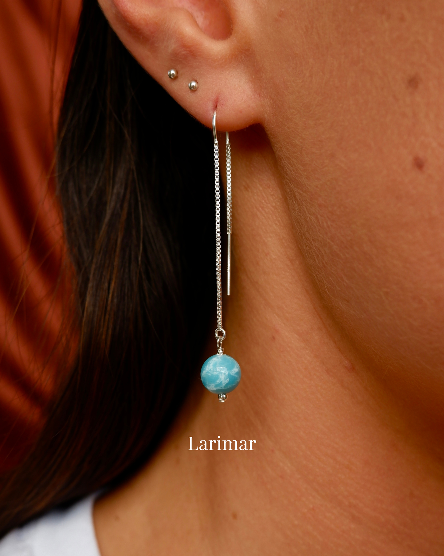 Threader Drop Earrings