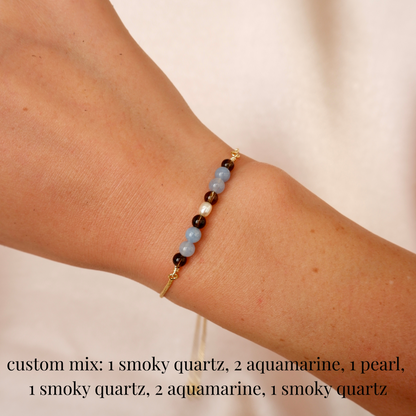 Adjustable Gemstone Bracelet