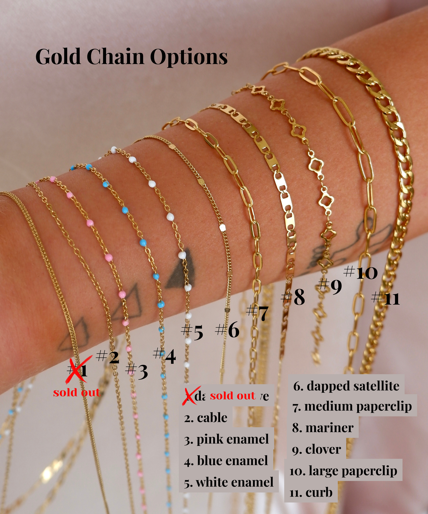 Custom Fit Stainless Steel Waist Chain