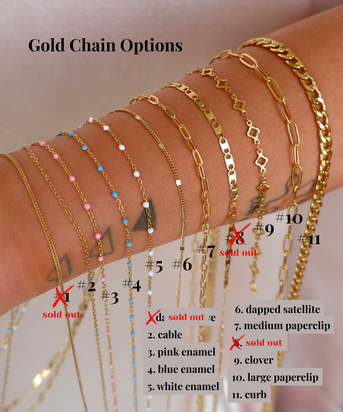 Custom Fit Stainless Steel Waist Chain