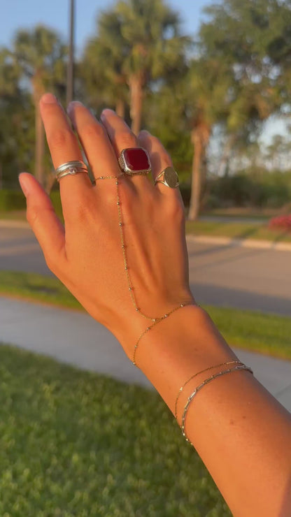 Custom Fitted Hand Chain