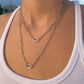 Paperclip Chain Carabiner Necklace