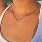 Paperclip Chain Carabiner Necklace