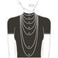 Paperclip Chain Carabiner Necklace